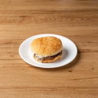 Turkey Cheeseburger · Served on your choice of a bun or a kaiser roll.