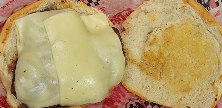Filet Mignon Sandwich W/American Cheese · Top Choice Western Steer Filet grilled to your liking, served on a grilled kaiser roll with American cheese
