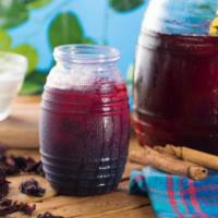 Large Jamaica  · 32 oz. Agua fresca