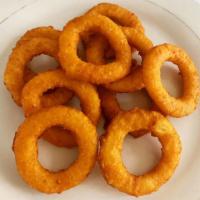 Onion Ring · Fried battered onion.