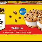 Tollhouse Vanilla Sandwich (7 ct) · Delicious chocolate chip cookie sandwiches with a creamy vanilla center.