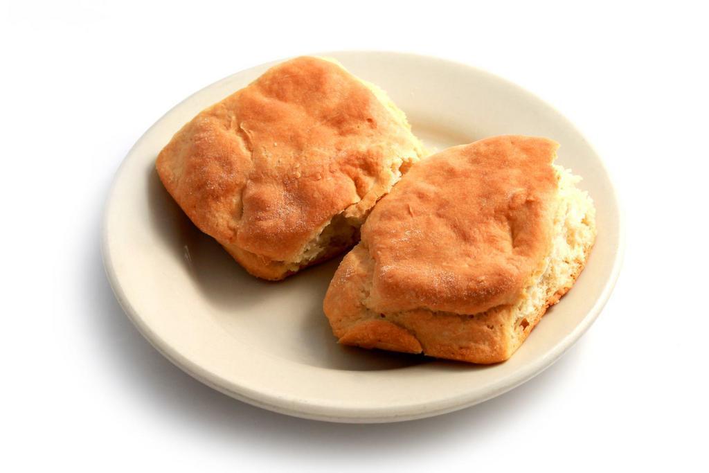 Biscuit · Dense flaky pastry.