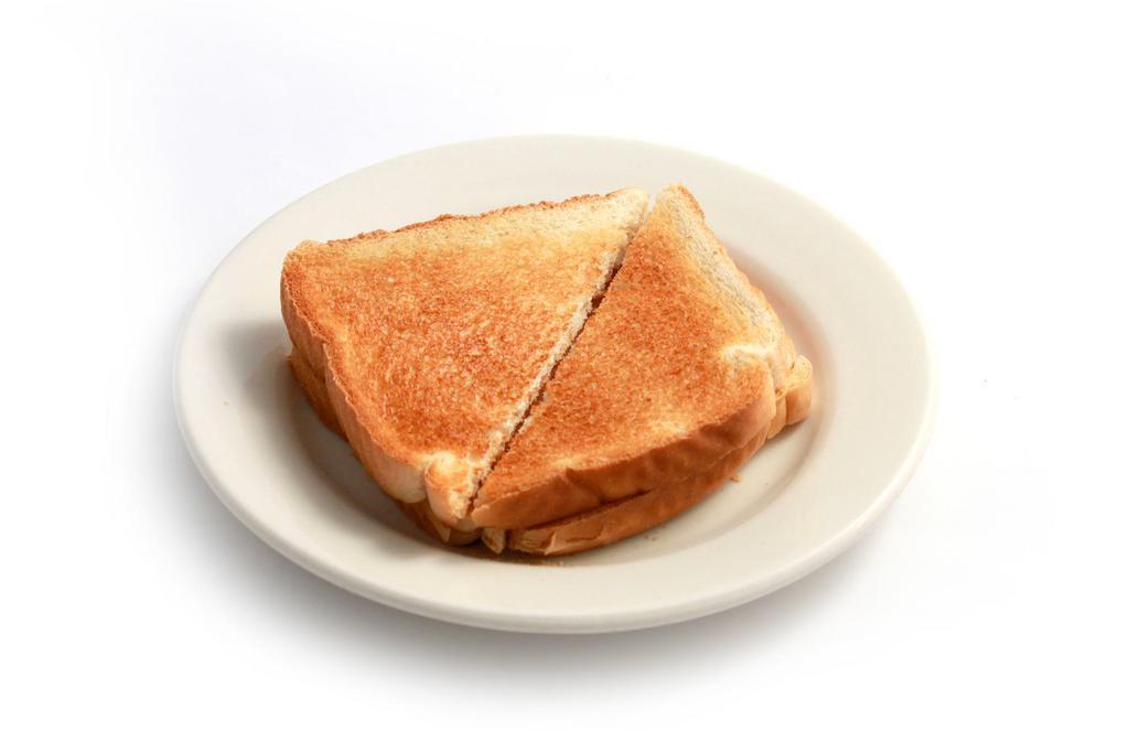 Toast · Hot, browned sliced bread.