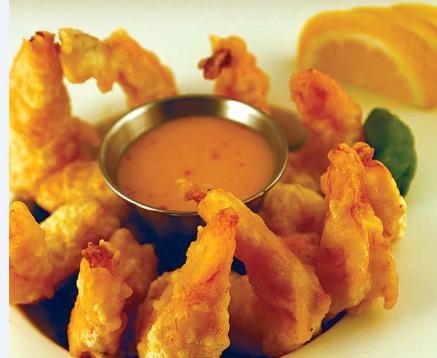 Rock Shrimp · Fried shrimp with spicy mayo.