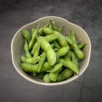 Edamame · steamed young soy bean with salt