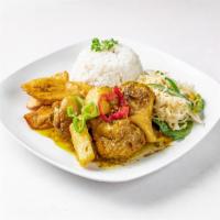 Curry Chicken · Dish seasoned with curry.