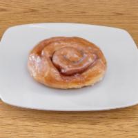 Cinnamon Roll  · Sweet rolled pastry that has been seasoned with cinnamon.