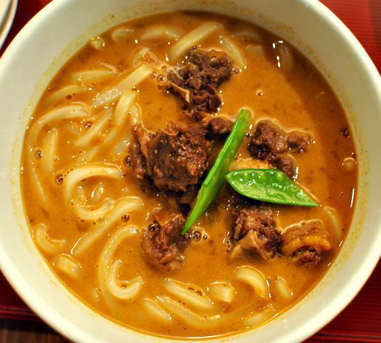Curry Beef Soup Udon · 