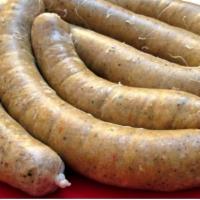 Louisiana Boudin Sausage · This savory tasty sausage, will definitely leave a Louisiana taste in your mouth. 

Pork
Shr...