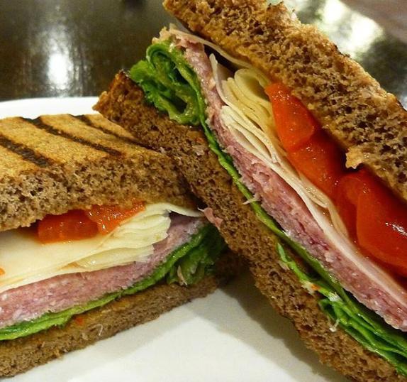 Salami and Provolone · Chipotle sauce, roasted peppers. Dressings, sauces and spreads are homemade.
