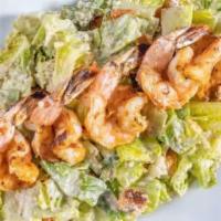Caesar Salad with Grilled Shrimp · 