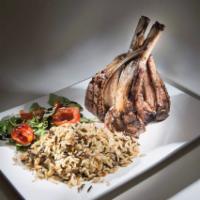 Rack of Lamb · Seasoned and grilled to your taste. Served with grilled vegetables.
