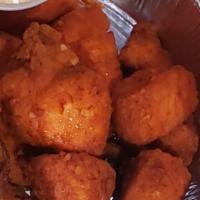 Chicharron de pollo · Fried Boneless chicken chunks
