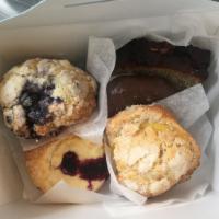 Assorted Breakfast Pastries · Assortment of scones, biscuits, donuts, and brioches! (subject to product availability) 
