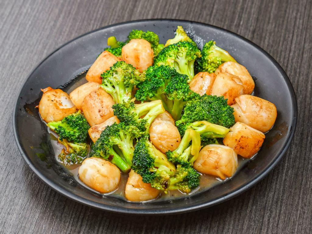 S/O Scallops · Scallops cooked in our blended teriyaki and savory hibachi sauce
(One choice of vegetable available)