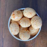 Pao de Queijo (4pcs) · Brazilian cheese bread 4 peaces pieces. Brazilian cheese bread. 