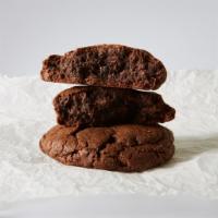 Triple Chocolate Walnut · Triple chocolate chip cookie made with chocolate dough, dark and milk chocolate chips, and w...