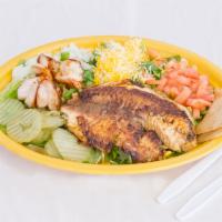 Grilled Tilapia Salad Special · 