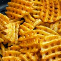 Crispy Potato Waffle Fries · 