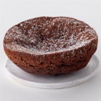 Mini Flourless Cake to go · A dense, rich fudgy chocolate cake or cupcake made without flour.  Whipped egg whites give t...