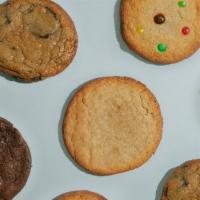 Cookies and Milk for 1 · Pick 2 of our delicious cookies and add your choice of ice cold Almond or 2% Milk