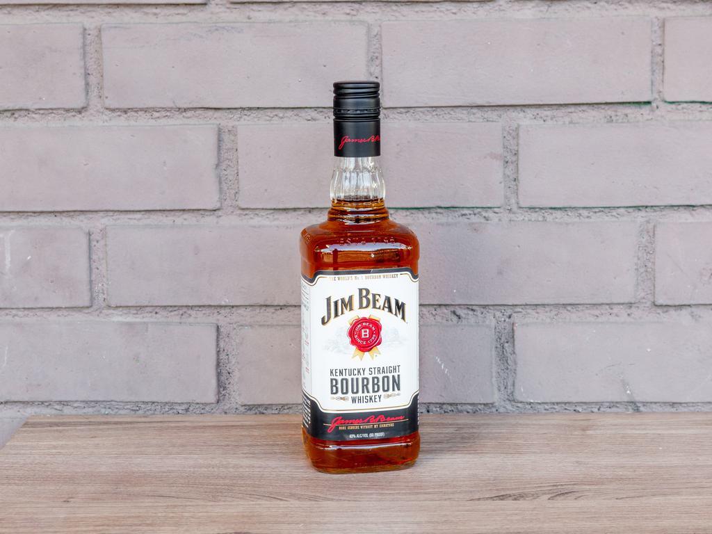 Jim Beam · 750 ml. bottle. Made in new charcoaled barrels for an elegant, timeless, and refined bourbon. Must be 21 to purchase.  