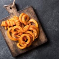 Curly French Fries · Hand cut curly potatoes. Regular fries. 