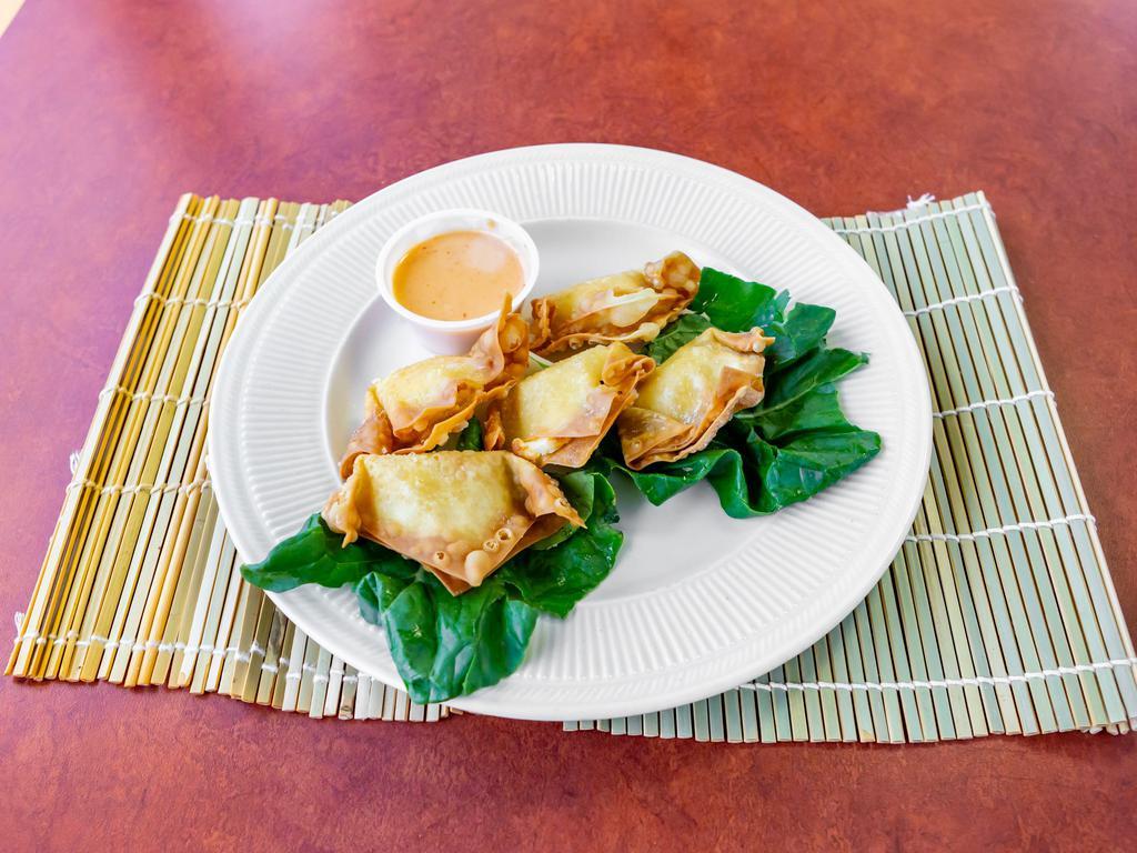 Crab Rangoon · 5 pieces. Filled crisp dumpling appetizers. 