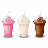 Milk Shakes · 16 ice cream flavors. Add protein powder for an additional charge.