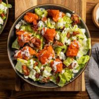 Buffalo Chicken Salad · Garden salad with Gorgonzola