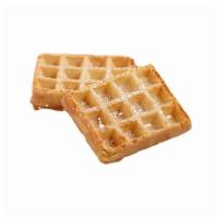 AM Waffles · 10g protein, powdered sugar Comes with whipped butter and syrup. Add banana, strawberry, cho...