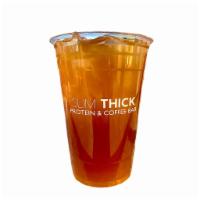 Black Peach Iced  · Black Tea with Peach mix, Served on Ice