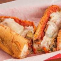 #6 The Meatball Sandwich · Marinara sauce, meatball and provolone cheese. Served on a 10