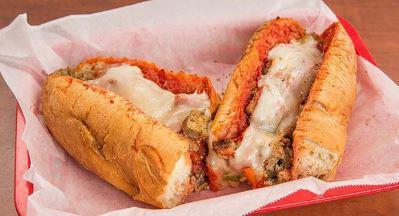 #6 The Meatball Sandwich · Marinara sauce, meatball and provolone cheese. Served on a 10