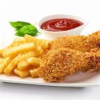 2 Pieces Mixed Chicken Combo · 2 pieces chicken (leg & thigh) served with fries and soda