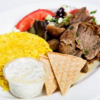 Gyro Entree · A combination of shaved beef and lamb served with tzatziki.