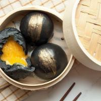 Egg Custard Bun 黑金流沙包(3) · 3 pieces