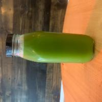 Organic Juice: Replenish  · Organic Apple, cucumber, spinach, kale, lemon and ginger.