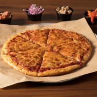 Build Your Own Pizza · Topped with Marinara Sauce and Melted Mozzarella Cheese. 