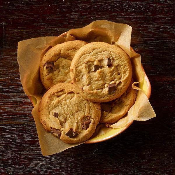 Cookies · Four Soft and Warm Chocolate Chip Cookies
