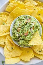 Guacamole and Chips · Vegan.