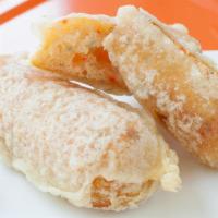 Twinkies Tempura · 2 pieces twinkies tempura.