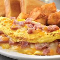 Ham and Cheese Omelette · Served w/ Scrambled Eggs & Boar's Head Ham & Choice Of Cheese. Served w/ Home Fries & Toast.