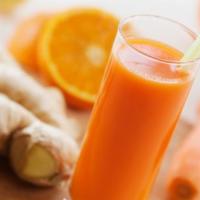 Healthy Energy  · Carrot, Cucumber, Apple, Lemon, Orange & Ginger.