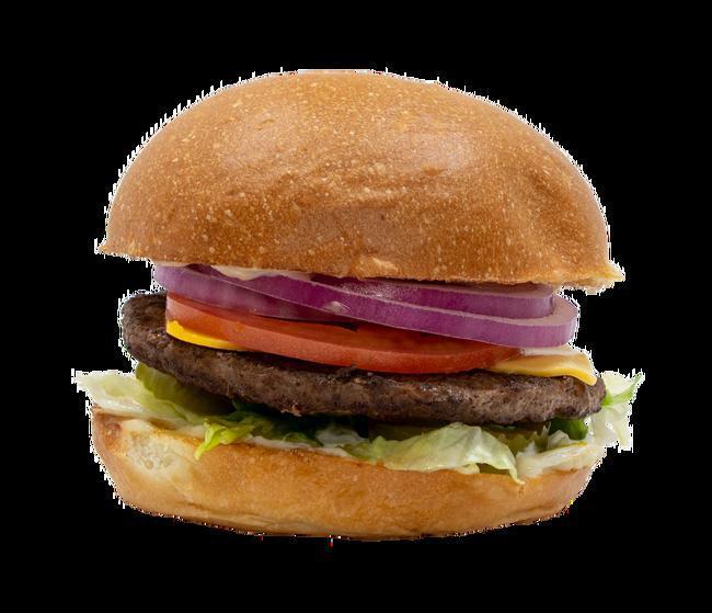 Beyond Burger · Lettuce, Tomato, Red Onion, Pickles, Mayo, Ketchup