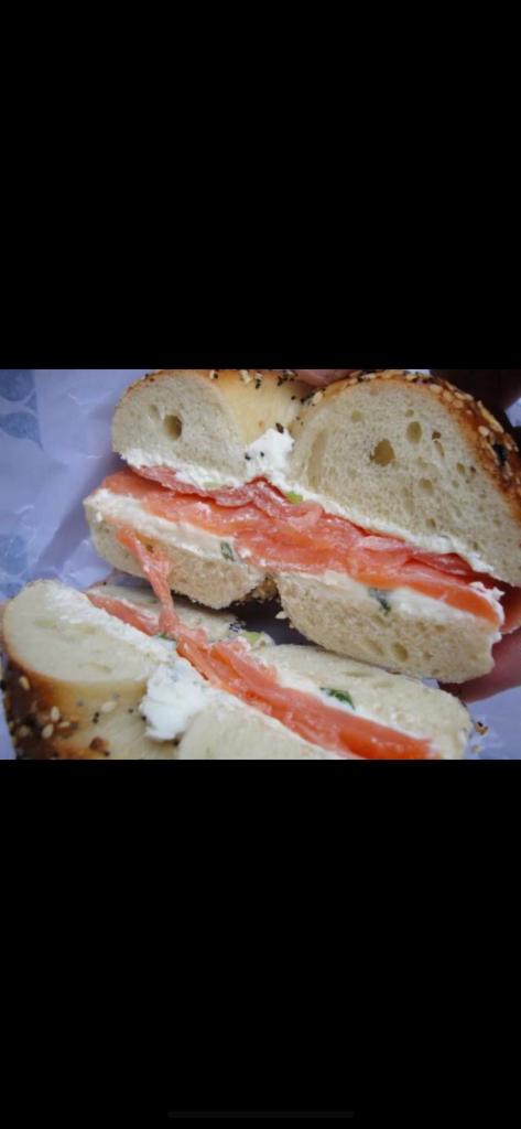 Bagel with Lox & Cream Cheese · 