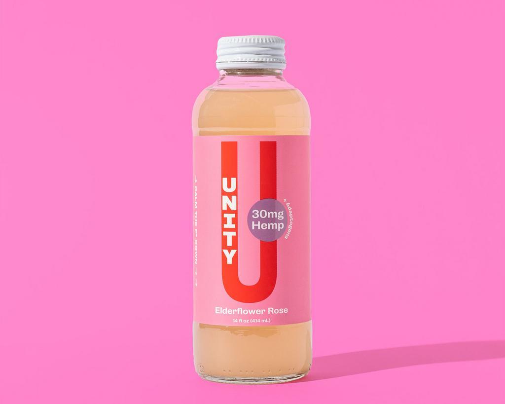 Elderflower Rose · UNITY’s light and refreshing wellness beverages are infused with CBD, and other super-healthy, plant-based nutrients to help improve physical and emotional well-being and help you unwind.