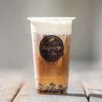 Iced SeaFoam Caramel Coffee (Large 24oz) · 