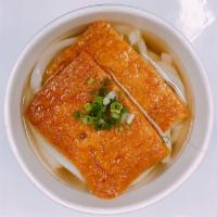Hot Udon with Fried Tofu · 