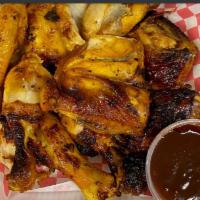 BBQ Chicken 12 Piece Family Meal · BBQ Chicken. Comes with 3 sides, corn tortillas, bbq sauce & salsa.